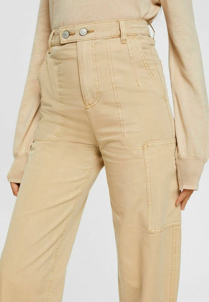Esprit SUS CRG BANANA - Relaxed Fit Jeans - Cream Beige - Image 5