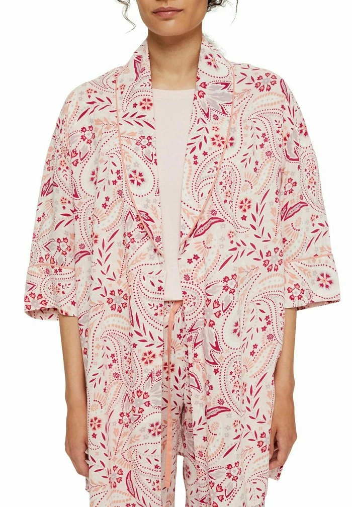 Esprit Dressing Gown - Light Pink - Image 4