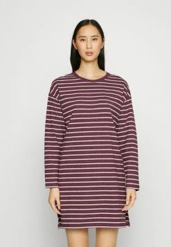 Esprit STRIPE NIGHTSHIRT - Nightie - Bordeaux
