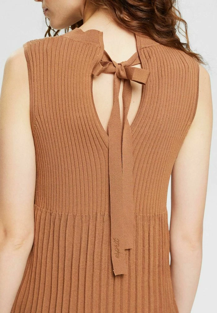 Esprit Jumper Dress - Brown - Image 5