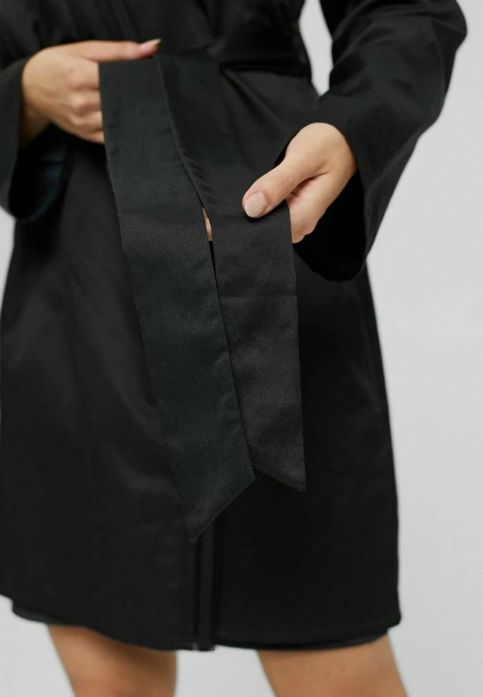 Esprit Dressing Gown - Black - Image 5