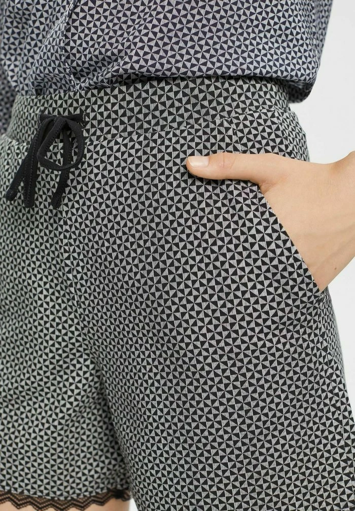 Esprit PRINTED SINGLE AOP - Pyjama Bottoms - Black - Image 4