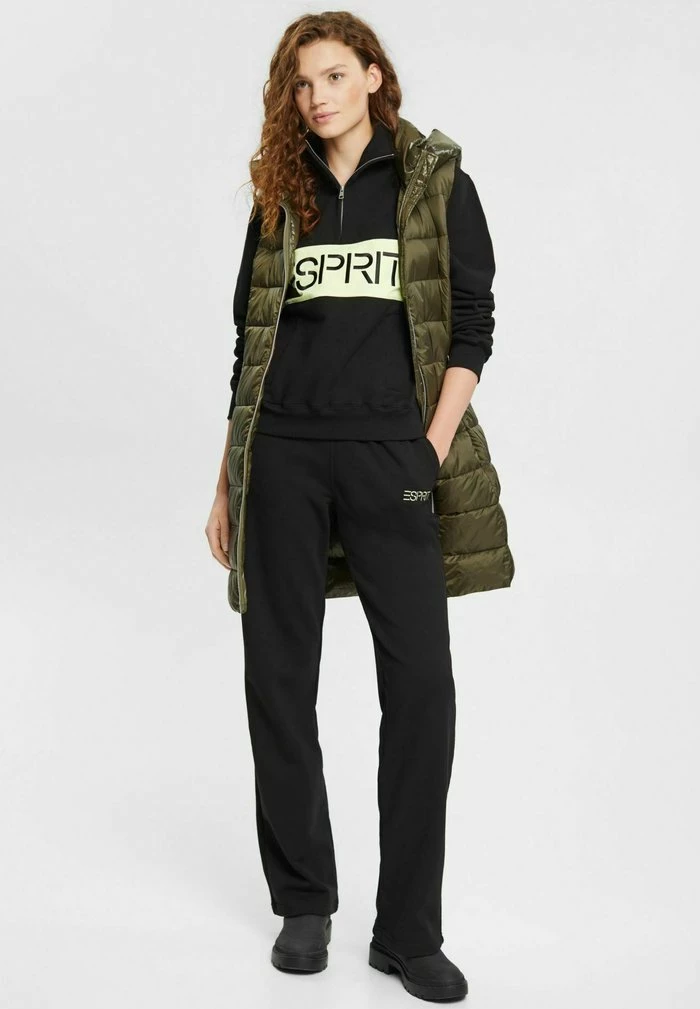 Esprit Waistcoat - Dark Khaki - Image 2