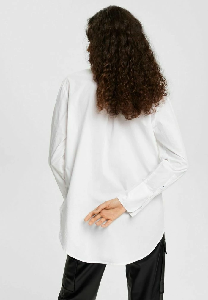 Esprit Button-down Blouse - White - Image 3