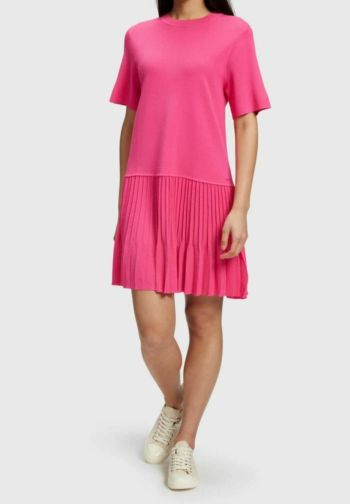 Esprit FLAT - Jumper Dress - Pink Fuchsia - Image 2