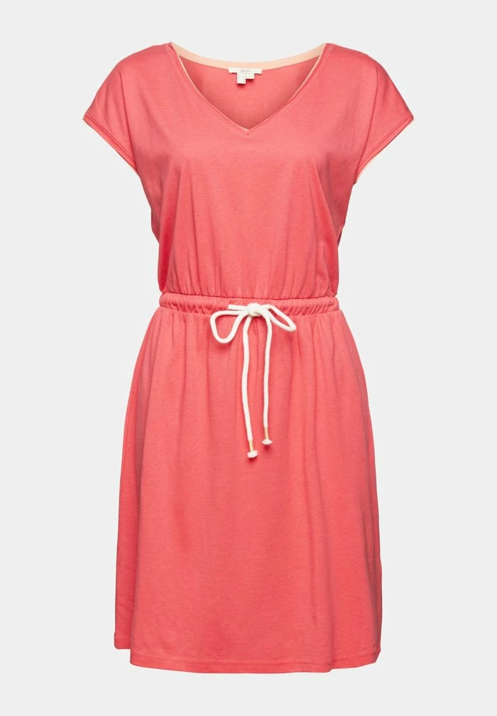 Esprit DRESS - Day Dress - Coral Red - Image 8