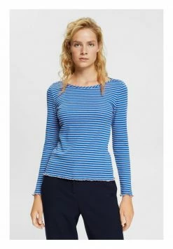 Esprit LONGSLEEVE - Long Sleeved Top - Bright Blue