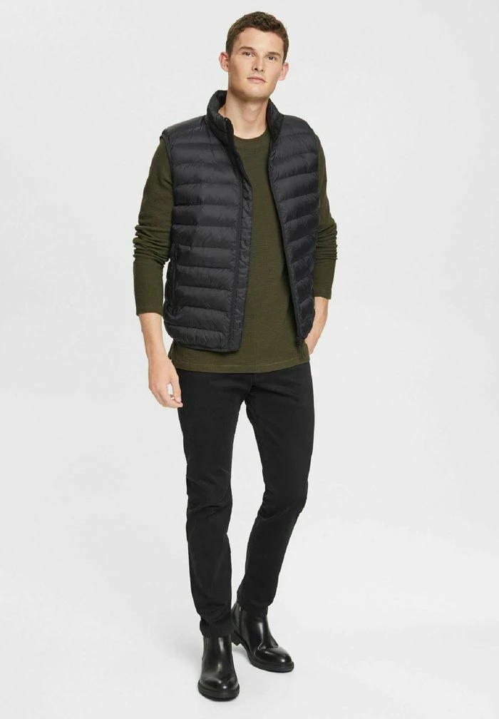 Esprit REGULAR FIT - Long Sleeved Top - Dark Khaki - Image 4