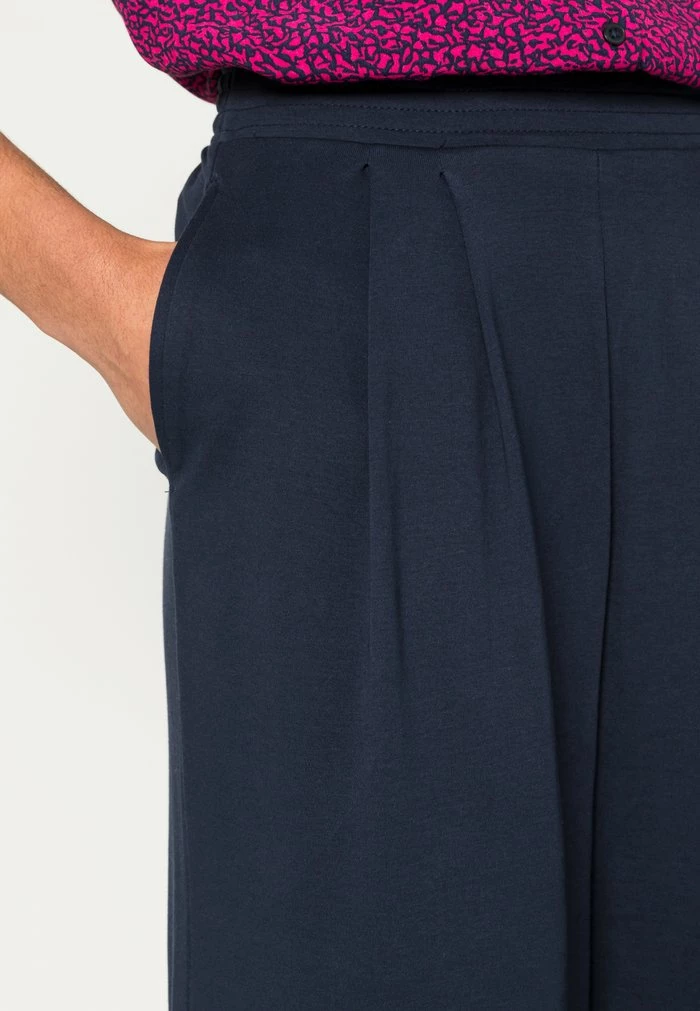 Esprit PIMA PANTS - Trousers - Navy - Image 5