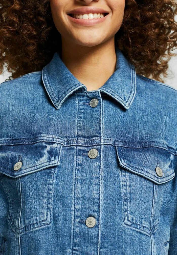 Esprit Denim Jacket - Blue Medium Washed - Image 7