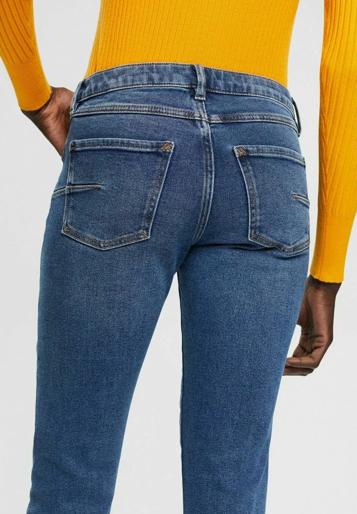 Esprit Slim Fit Jeans - Blue Medium Wash - Image 4