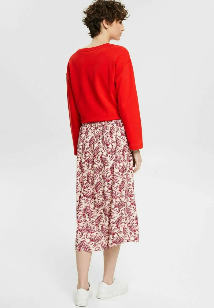 Esprit Pleated Skirt - Off White - Image 3