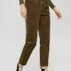 Esprit Trousers - Dark Khaki