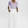 Esprit MIT VERKÜRZTEM BEIN - Trousers - White