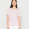 Esprit Print T-shirt - Pink Fuchsia