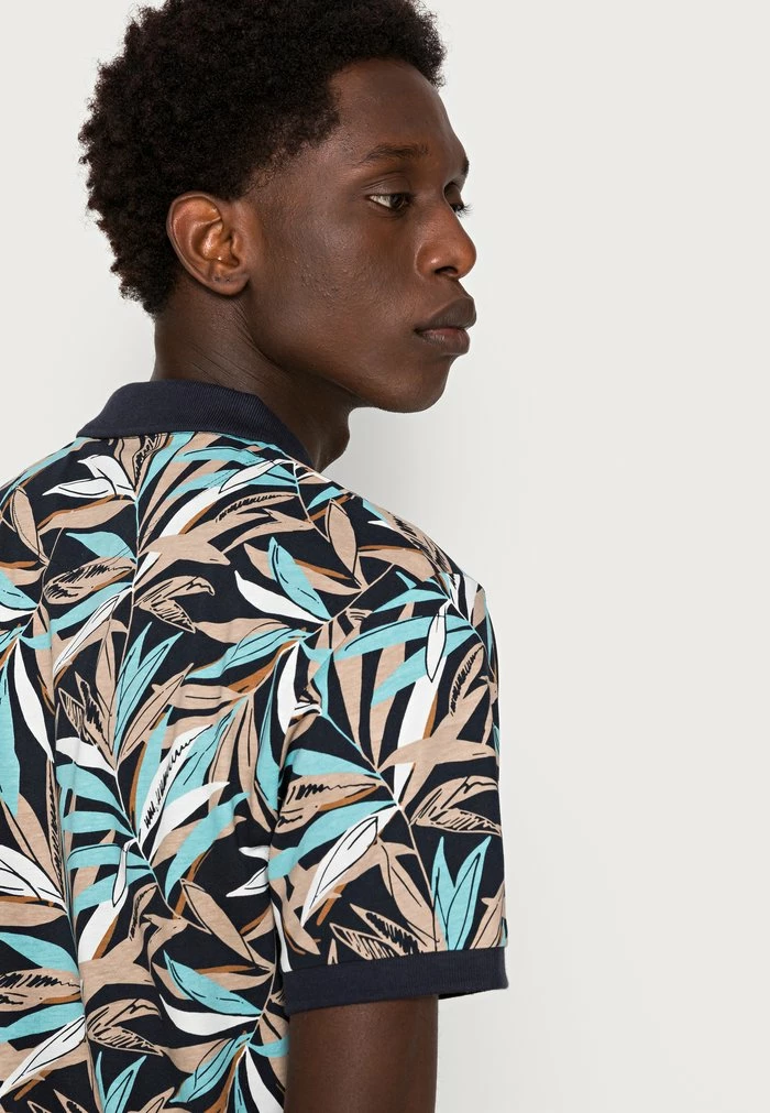 Esprit SUS AOP - Polo Shirt - Navy - Image 5