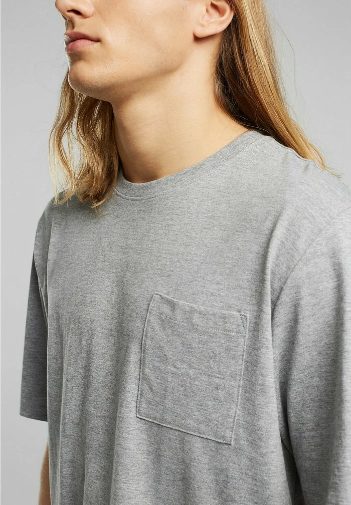Esprit Basic T-shirt - Medium Grey - Image 4