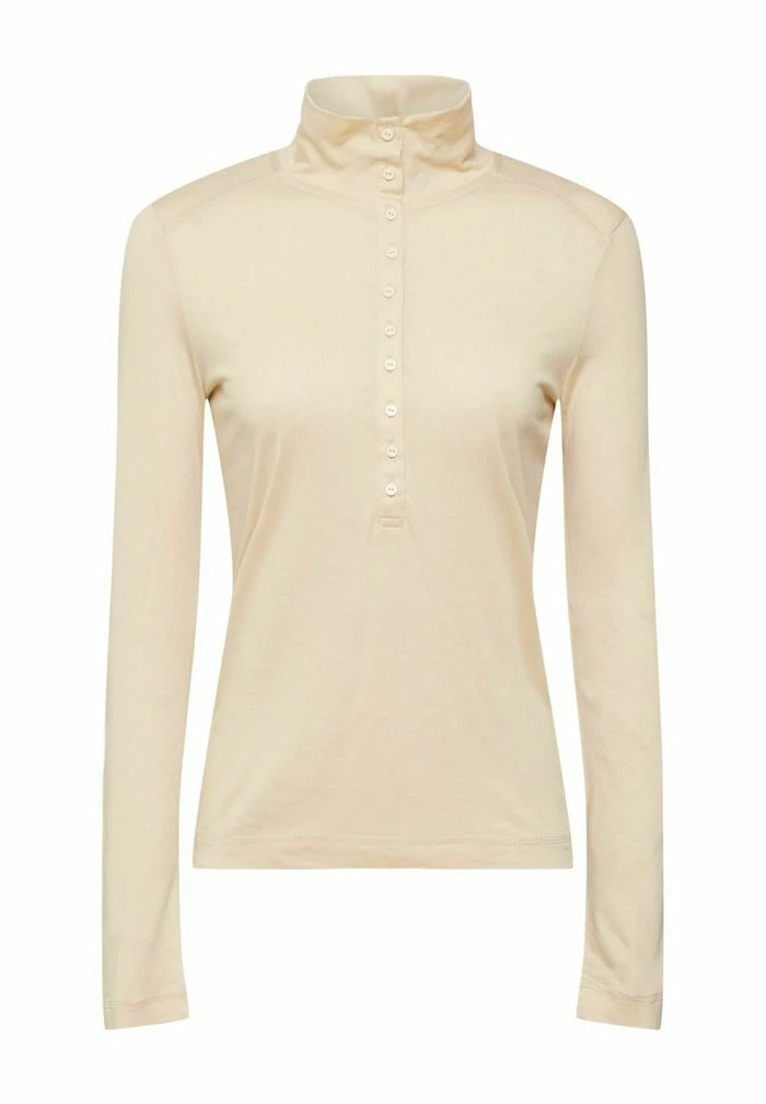 Esprit Long Sleeved Top - Cream Beige - Image 6