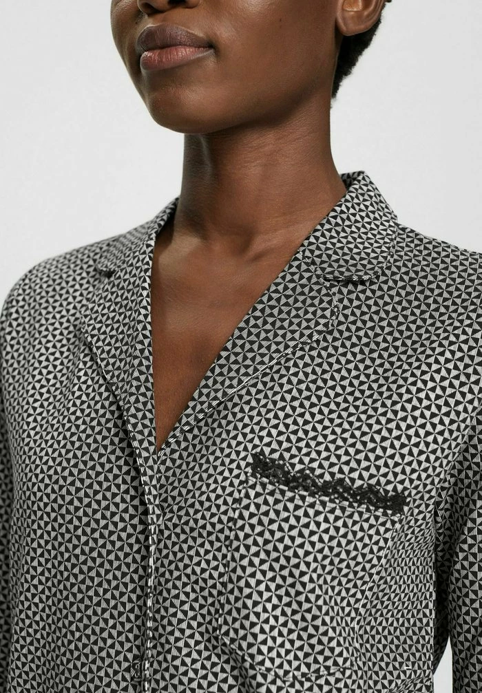 Esprit MIT SPITZE - Pyjama Top - Black - Image 4