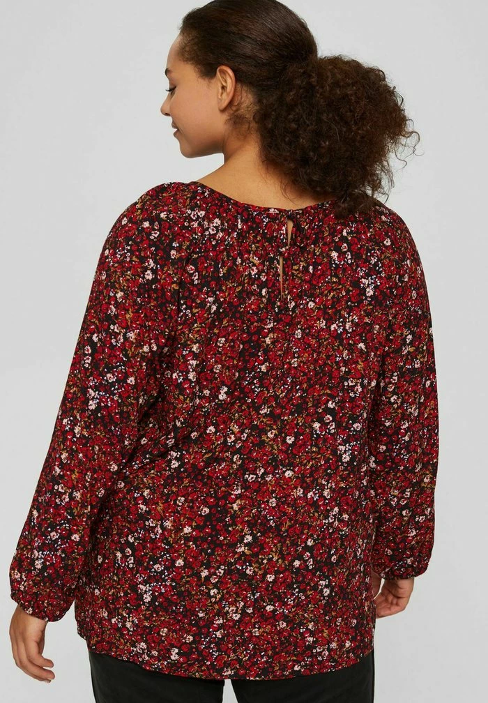 Esprit MIT LENZING™ ECOVERO™ - Blouse - Black - Image 3