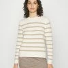 Esprit STRIPE - Jumper - Off White
