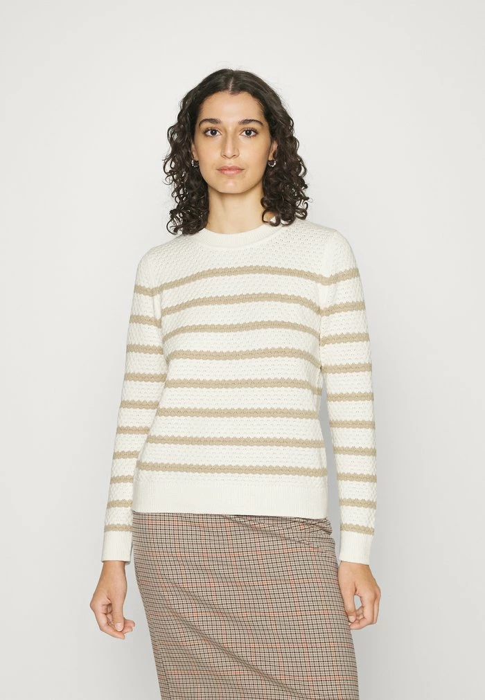 Esprit STRIPE - Jumper - Off White