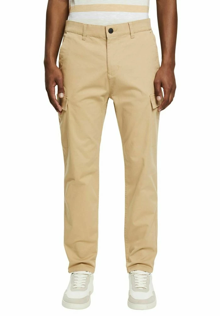 Esprit Cargo Trousers - Beige - Image 6