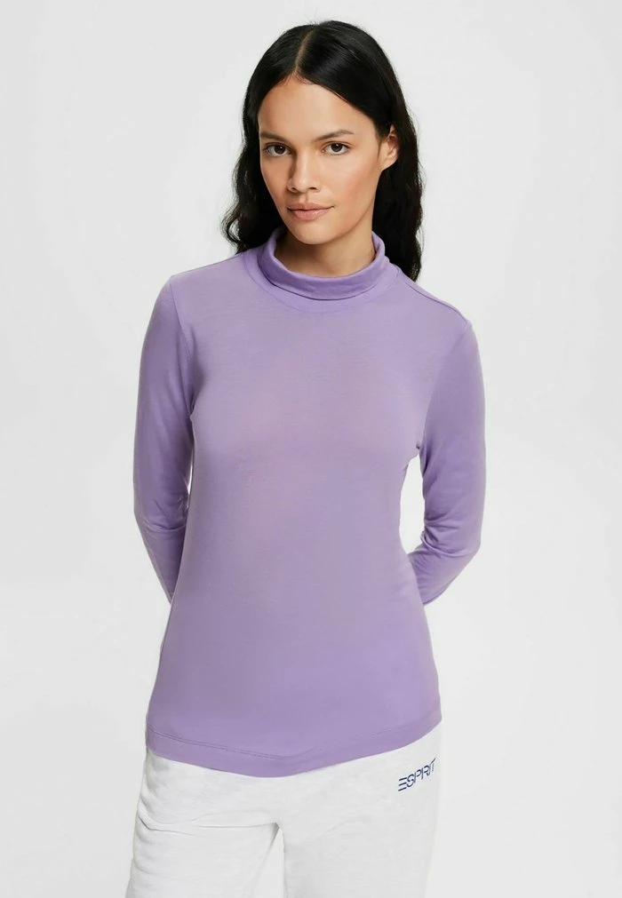 Esprit Long Sleeved Top - Lilac