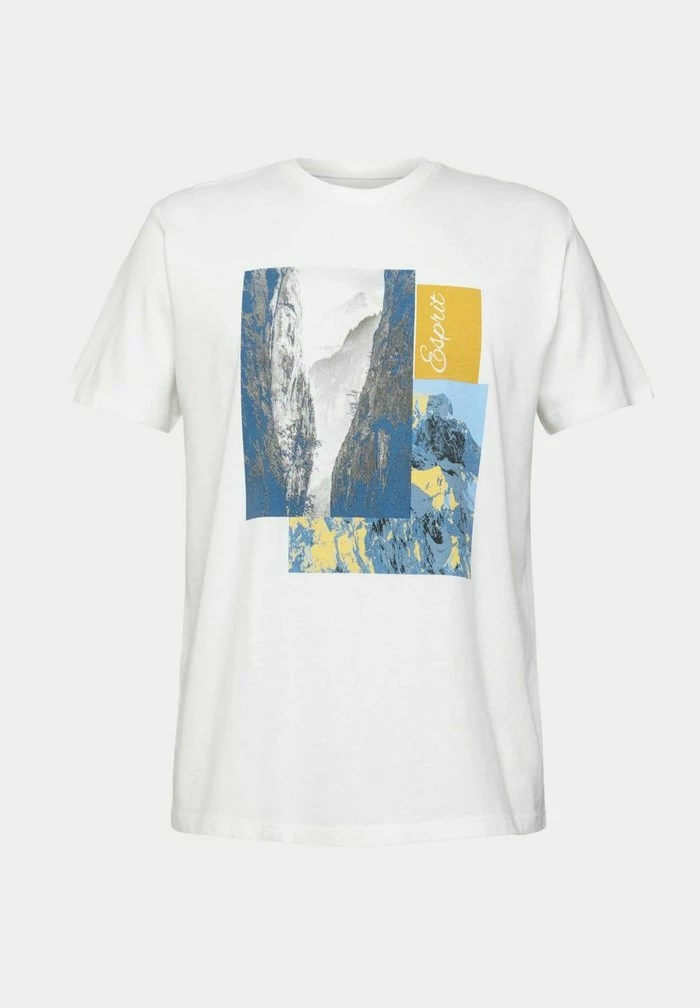 Esprit Print T-shirt - White - Image 7