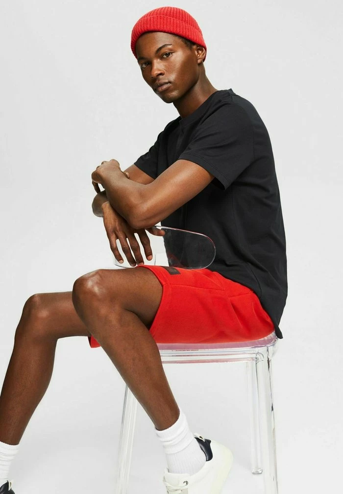 Esprit STRAIGHT FIT - Shorts - Red Orange - Image 8