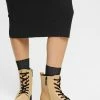 Esprit Platform Ankle Boots - Beige