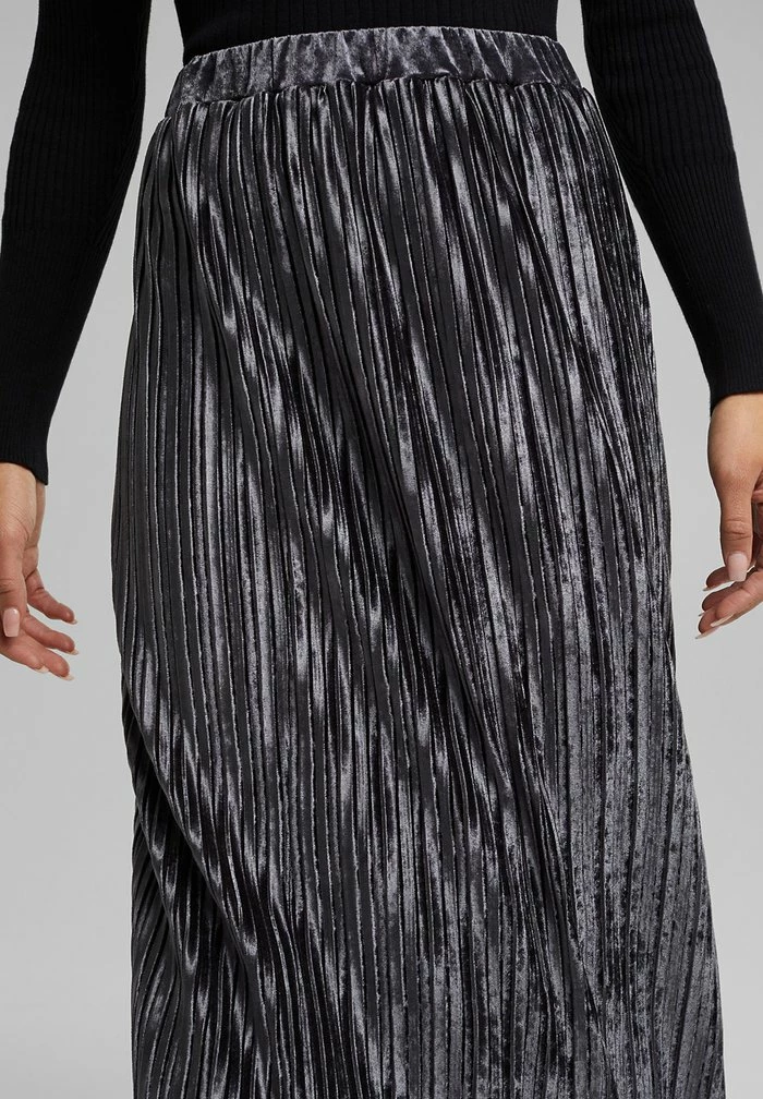 Esprit A-line Skirt - Gunmetal - Image 5