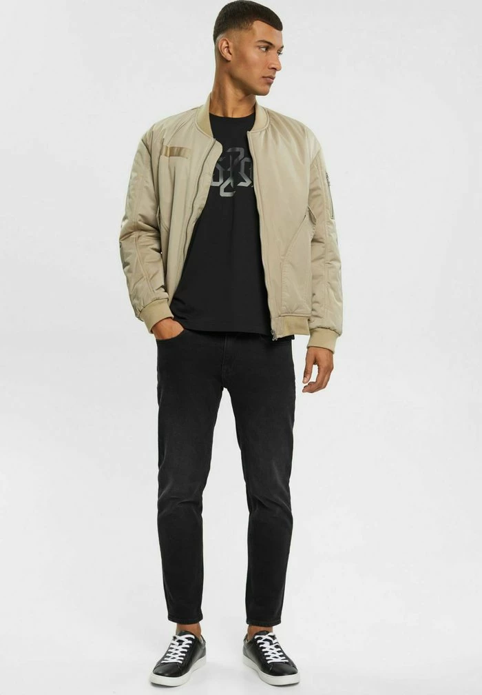 Esprit AMBIGRAM CUBE - Print T-shirt - Black - Image 4