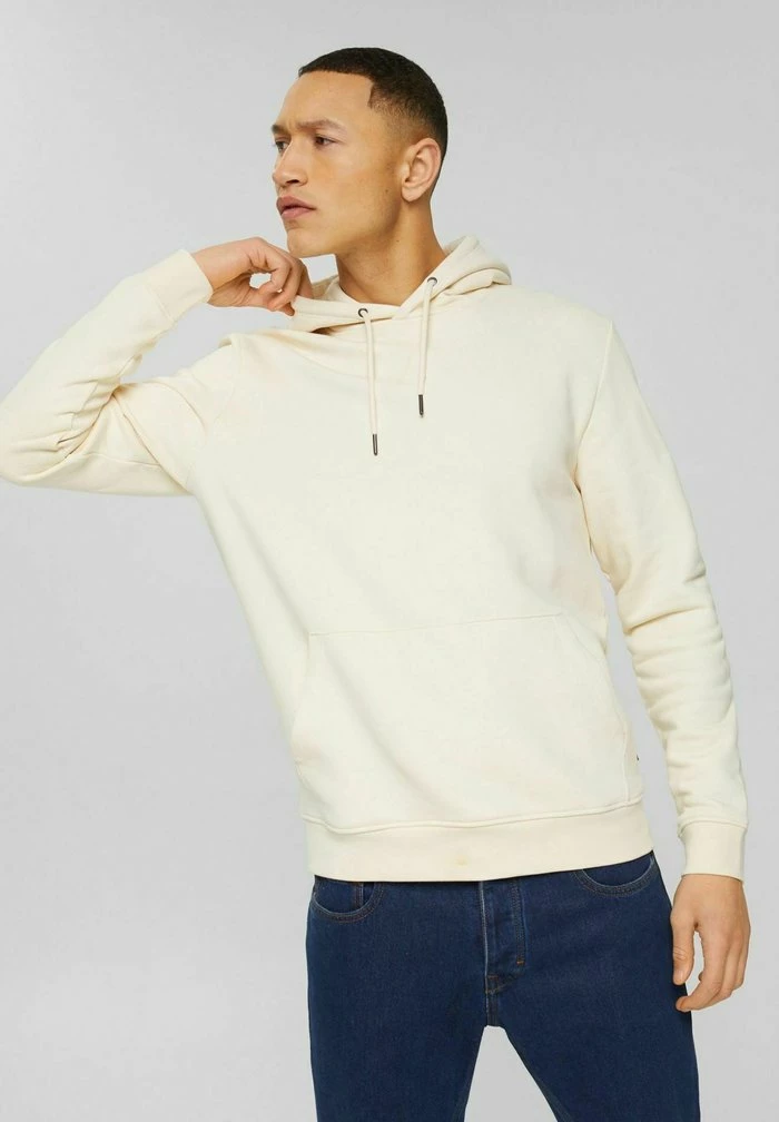 Esprit REGULAR FIT - Hoodie - Cream Beige