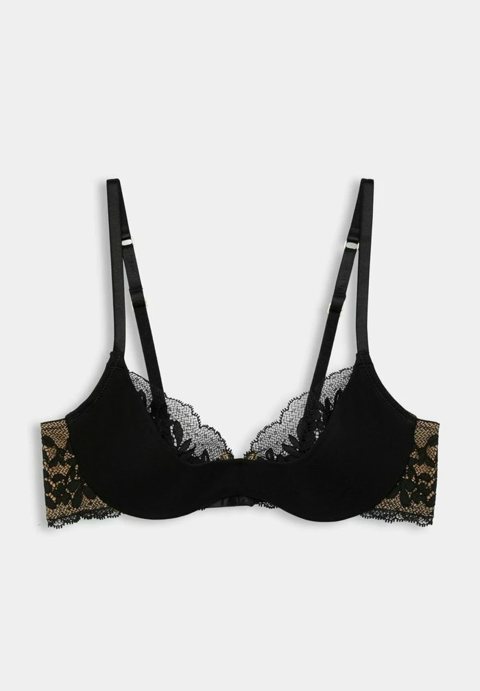 Esprit MIT HALB WATTIERTEN CUPS - Underwired Bra - Black - Image 6