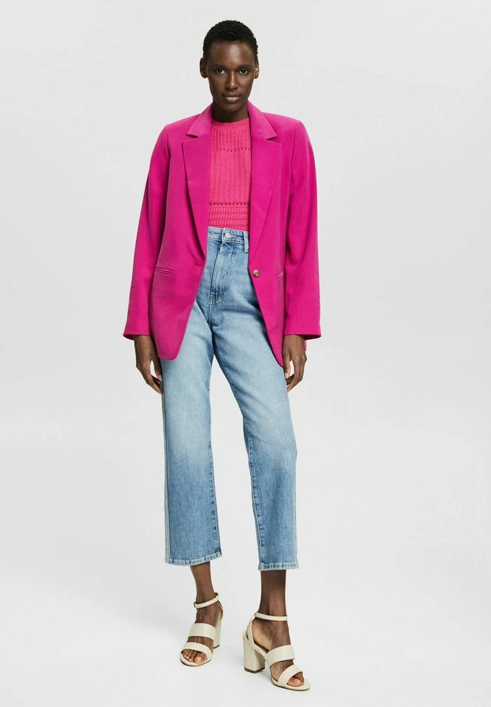 Esprit Print T-shirt - Pink Fuchsia - Image 2