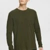 Esprit REGULAR FIT - Long Sleeved Top - Dark Khaki