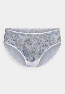 Esprit SHEER PRINTED SHORTS - Pants - White