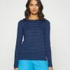 Esprit Long Sleeved Top - Navy