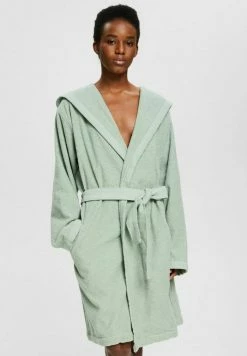 Esprit MIT FIXIERTEM BINDEGÜRTEL - Dressing Gown - Soft Green