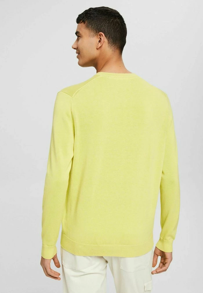 Esprit F PIMA V NK - Sweatshirt - Yellow - Image 3