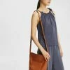 Esprit Across Body Bag - Rust Brown
