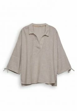 Esprit MIT STREIFEN DESSIN - Blouse - Pale Khaki