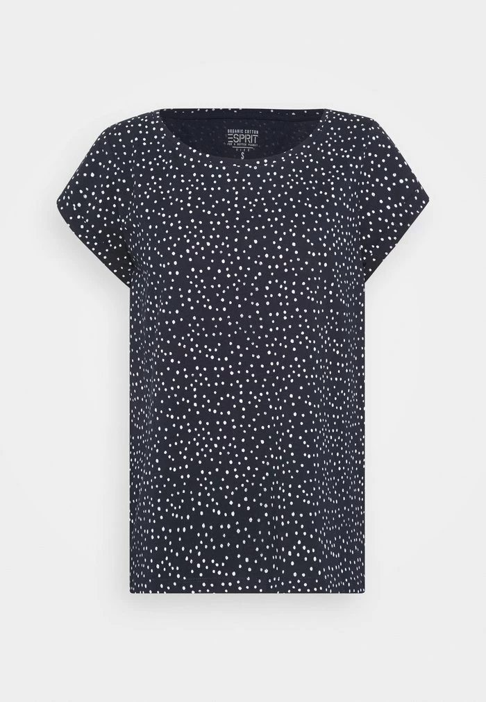 Esprit CORE - Print T-shirt - Navy