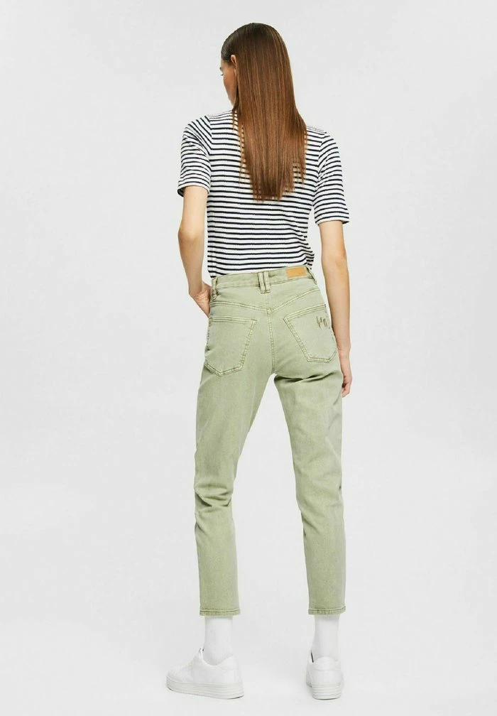Esprit Slim Fit Jeans - Light Khaki - Image 3