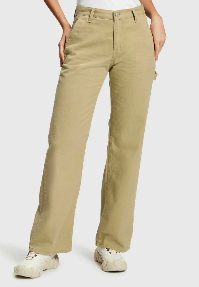 Esprit Straight Leg Jeans - Beige
