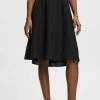 Esprit Pleated Skirt - Black