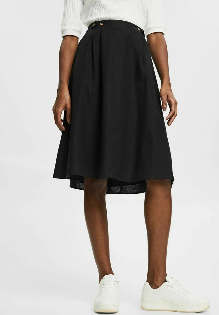 Esprit Pleated Skirt - Black