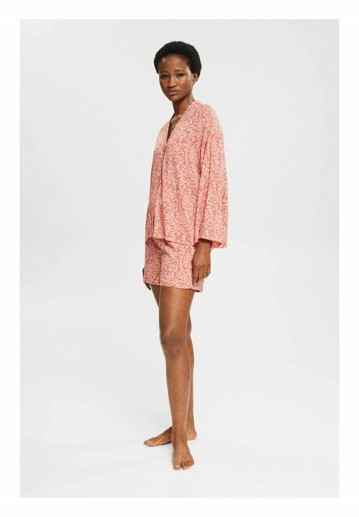 Esprit MIT PÜNKTCHENMUSTER - Pyjama Set - Terracotta 3 - Image 2