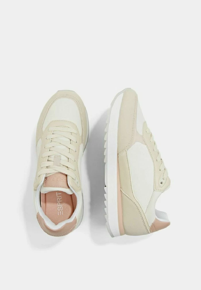 Esprit Trainers - Cream Beige - Image 5
